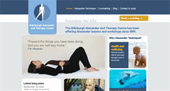 Desktop Screenshot of edinburghalexandercentre.com
